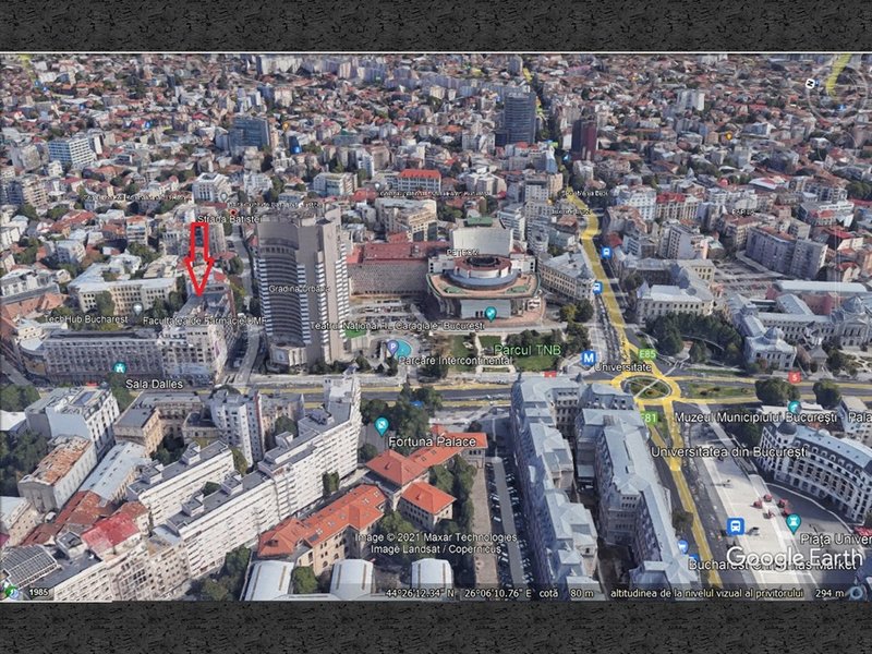 Universitate, metrou, Intercontinental - Batistei, Garsoniera dubla