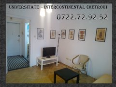 Universitate, metrou, Intercontinental - Batistei, Garsoniera dubla